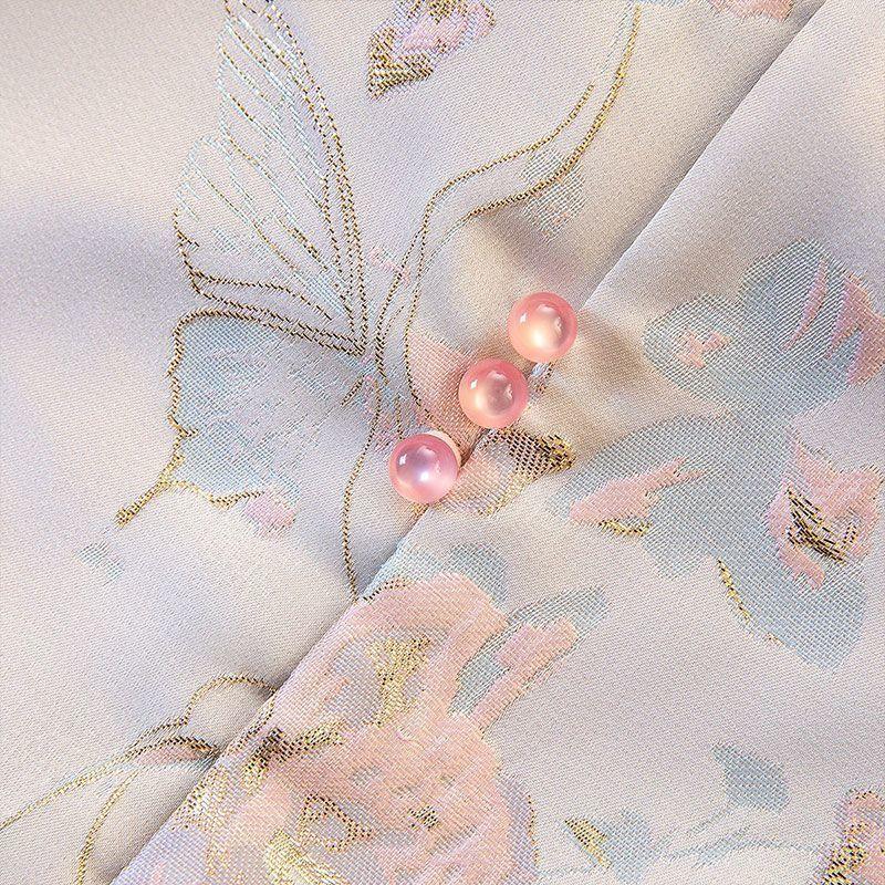 2025 early autumn new women jacquard show thin temperament button design vest vest