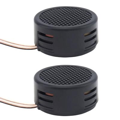 High Quality 1Pair Universal High Efficiency Mini Dome Tweeter Loudspeaker 2X 500W Loud Speaker Super Power Audio Sound For Car