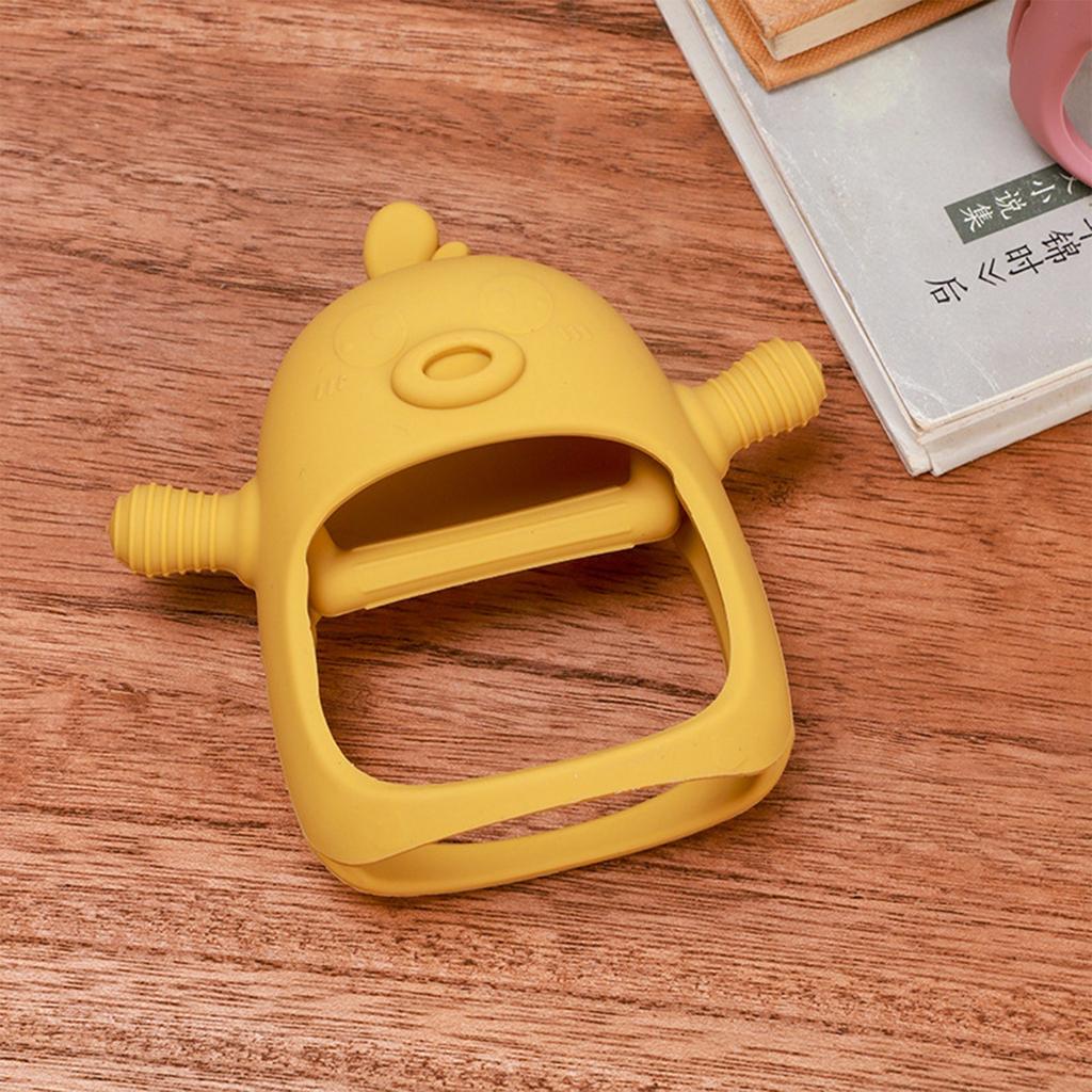 Baby Teething Toy, Baby'S Hand Grasping And Soothing Teething Toy