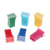 5Pcs Mini Square Fuse 20A 30A 40A 50A 60A Set Automotive Car Fuse With Plastic Box Assortment Auto Fuse