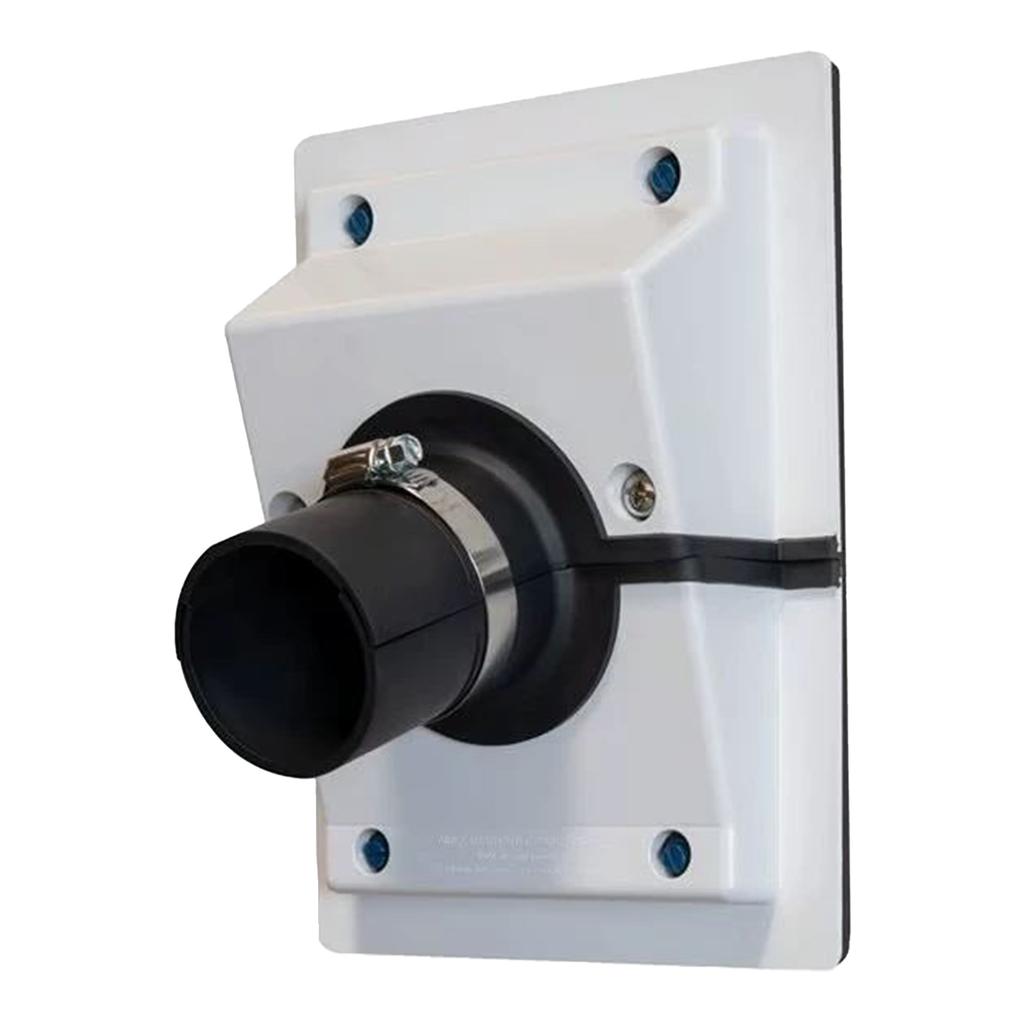 HVAC Wall Penetration & Line-Set Cover Kit 2-Piece Pipe Hole Cover with Soft Gasket for HVAC/Mini Split AC Easy Install On Wall