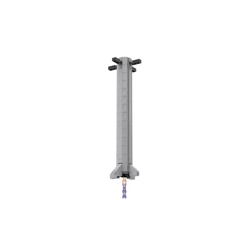Building Block Compatible 66505 Combination Spacex Starship Starship Super Heavy Booster