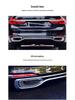 BMW 7 Series Rear Lip & Exhaust Decorative Strips for 730Li, 740Li, 750LI by Mansory