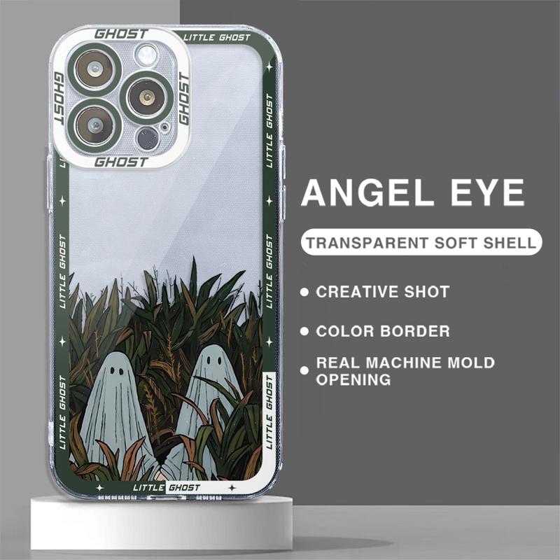 

Little Ghost Phone Case for Moto G22 2022 G32 G52 2022 G71 G72 G73 Edge 40 5G Cover Moto G72