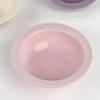 Minimalist Ceramic Pet Bowl with Edge and Neck Protection