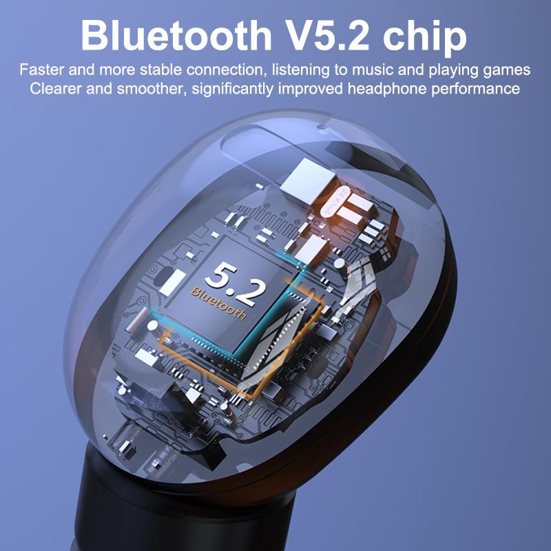 Mini Wireless Bluetooth-Compatible 5.0 Earphone In Ear Sport With Mic Handsfree Headset For Huawei All Phone Headphones