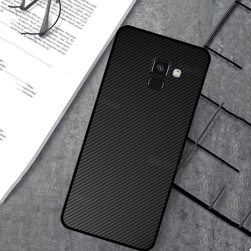 Carbon Fiber Phone Case For Samsung A3 A5 J1 2016 J3 J5 J7 2017 J4 J6 Plus A6 A8 A7 A9 J8 2018 Cover