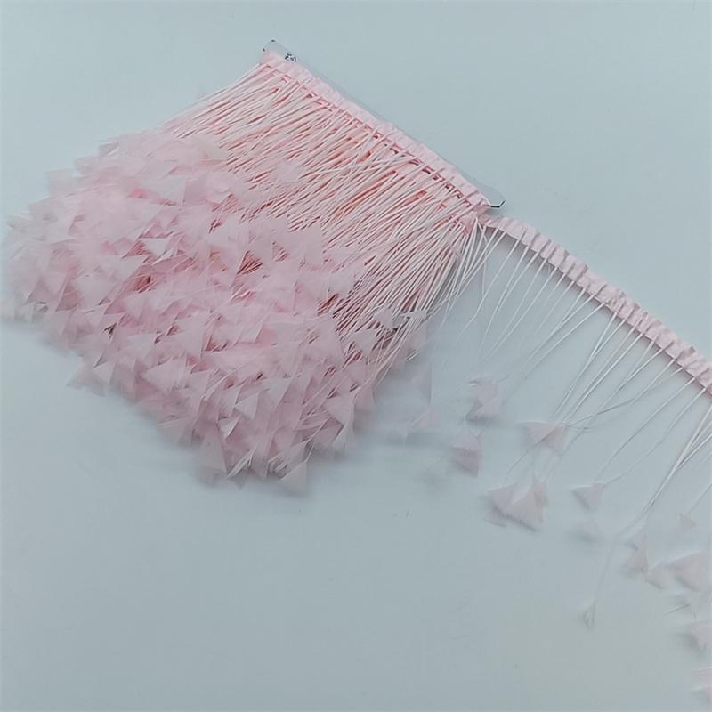 

1Yards Pheasant Chicken Feathers Trims Sewing In Dress Fringe For Clothes Diy Needlework Decor Wedding Plume Crafts Accessories 1yards