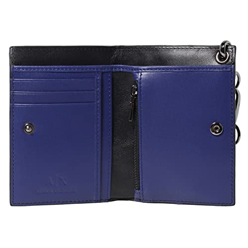 ARMANI EXCHANGE Coin Purse 958430 CC831 00020 Black Men's [Parallel Import]
