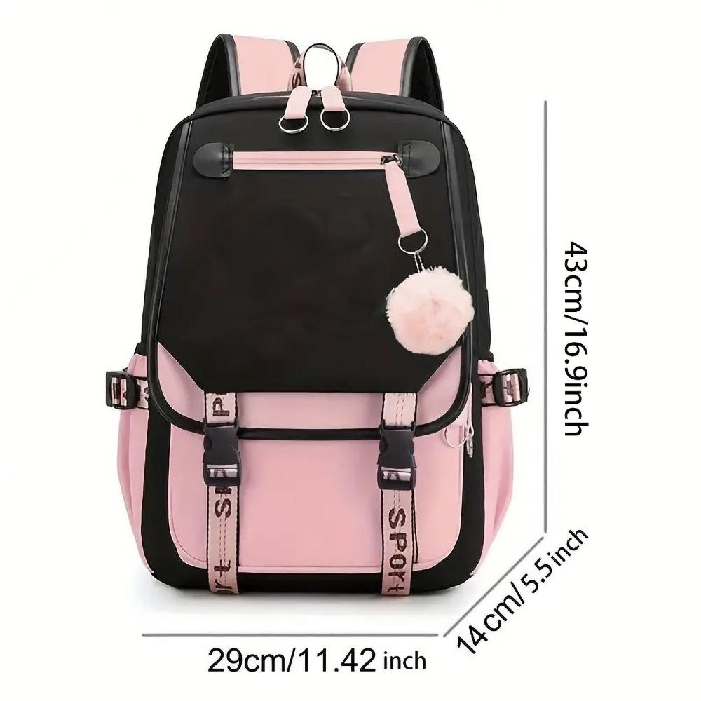 Hot Karol G Bichota Music Album Backpack Plush Schoolbag  Funny Unisex Y2K Aesthetic Manana Sera Bonito Backpack
