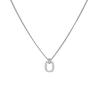 Elegant Minimalist Hollow Choker Necklace - Trendy Cool-Style Chain for Women