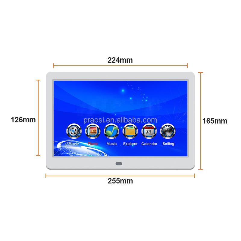 Pros Digital Photo Frame Cheap Price Bulk China Desk Photo Album Video10 Inch Functions Remote Control MP4