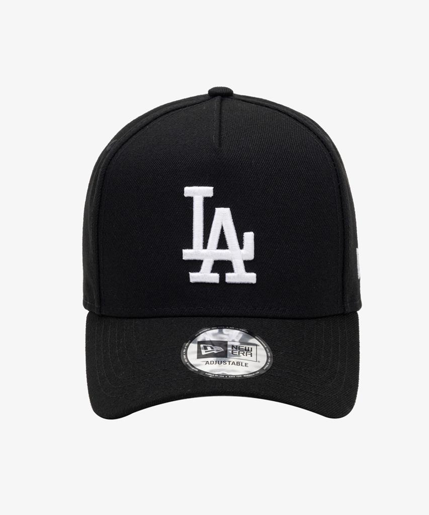 NEW ERA Mlb Basic La Dodgers K-Frame Ball Cap White On Black