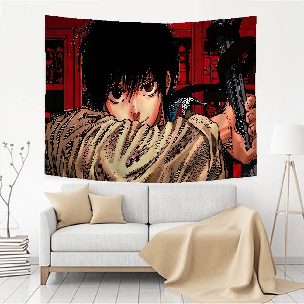 1pc Japanese Anime SsAKAMOTO DdAYS Cartoon Tapestry Wall Hanging Decoration Household Home Decor
