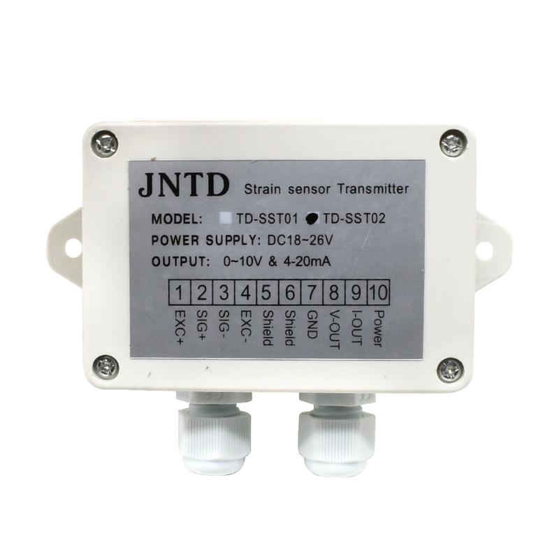 0-5V 0-10V 4-20mA Load Cell Sensor Amplifier Transmitter Strain Gauge Sensor Weigh Transmitter Amplifier Sensitivity 1.5-2.1MV/V