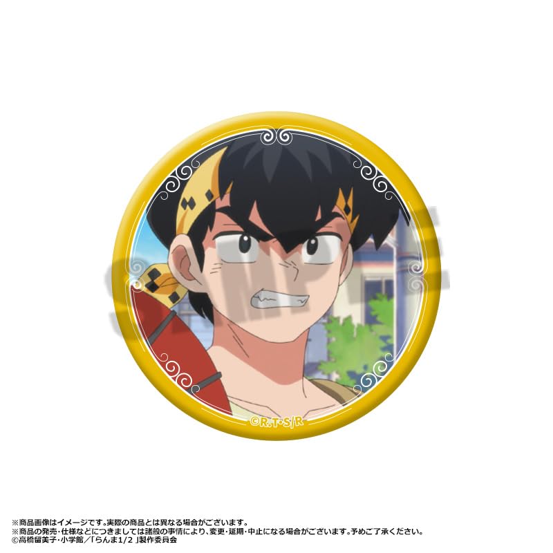 TV Anime "Ranma 1/2" Trading Can Badges Vol.2 10-Piece Box