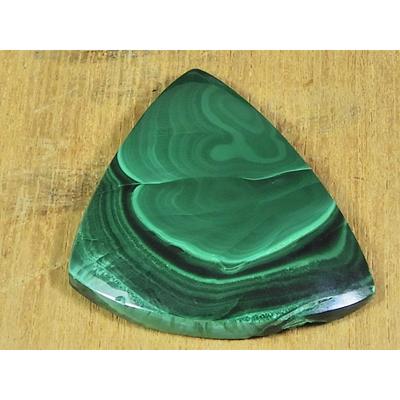 31X38X05MM Natural Green Malachite Fancy Cabochon Loose Gemstone 64 Cts. B-143