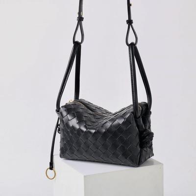 Mini-Webtasche Vielseitig Einzelne Schulter Crossbody Kissenbeutel High-End Sensorischer Gemüsekorb Tongqin Lindi