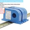 AC 50A 100A 200A 500A open loop transmitter Hall current sensor transducer with 4-20mA 0-5V 0-10V analogy signal output  JXK-10