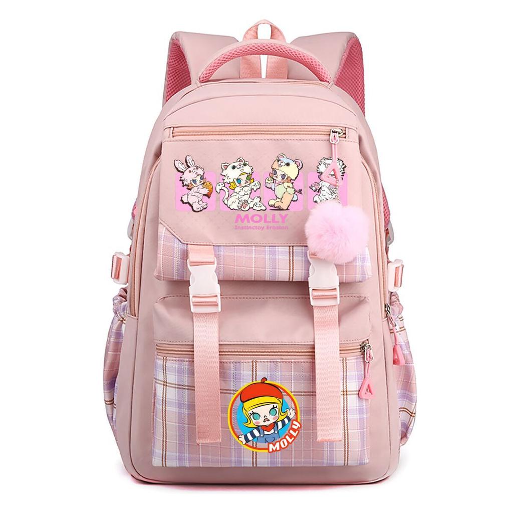 Printed Children'S Schoolbag Cute Small Fresh Primary School Students Junior High School Lightweight Large Capacity Backpack
