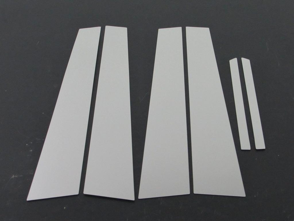 BRIGHTZ Stainless Steel Pillar Panels for Honda Crown and 183 Visors GRS Ultra-Mirror (6-Piece Set) 180, 181, 182, (No Required) [PIL-SIL-178] (18