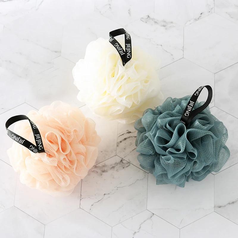 New Large Size Bath Loofah Remove Mud Sponge Cute Rubbing Towel Foaming Wash Shower Super Soft Flower Bath Ball Mesh Sponge