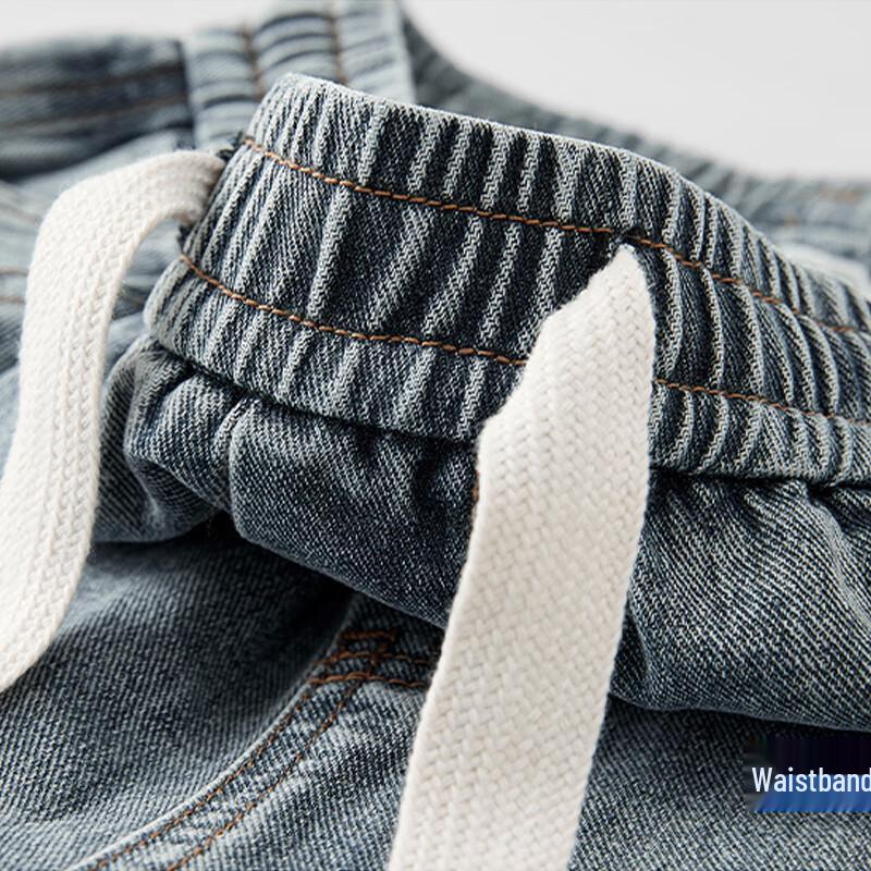 PLAYBOY Men's Summer Loose Straight-Leg Jeans