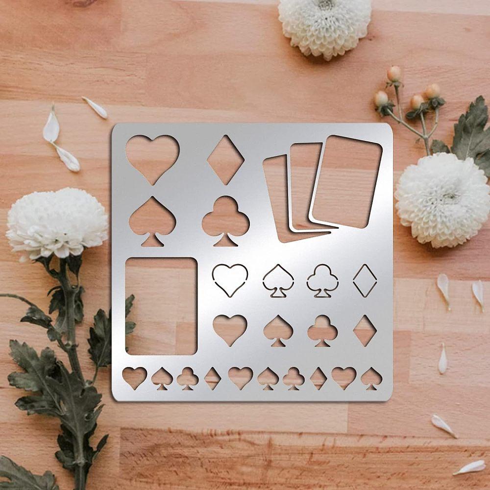 Stainless Steel Cutting Dies Stencils for DIY Scrapbooking/Photo Album Decorative Embossing DIY Paper Card Matte Stainless Steel Color