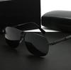 Men Polarized Sunglasses Day Night Dual-Use UV Resistant Glasses High Fashion Trend Eyeglasses UV400
