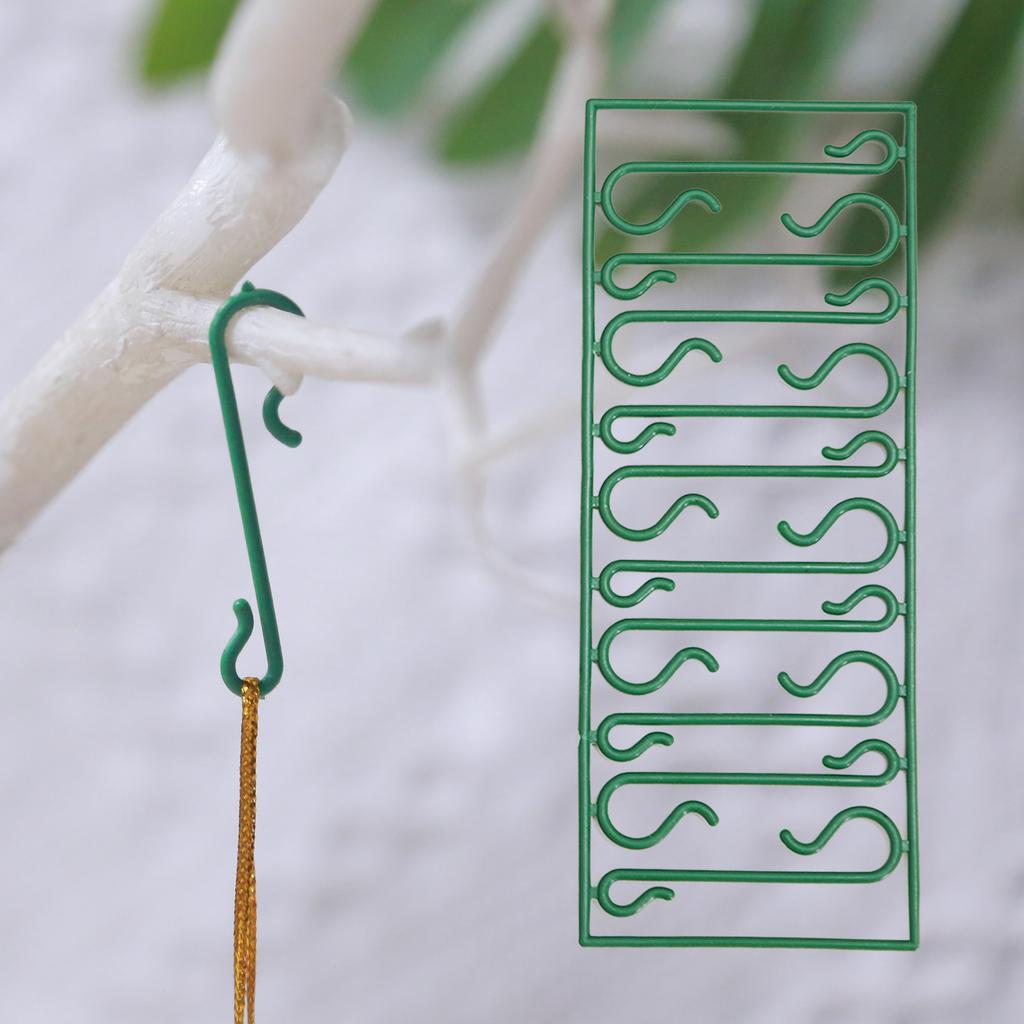 Christmas Small Hook Plastic Hook Buckle S-shaped Musical Note Hook Christmas Daily Necessities Pendant Tool
