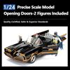 JADA 1966 Classic Batmobile with Batman & Robin Figures 2.75" / 1:24 Scale Diecast Model JD98259