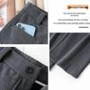 Premium Wool Narrow Straight-Leg Pants for Women - Autumn/Winter 2025 Pear-Shaped Casual Suit Pants