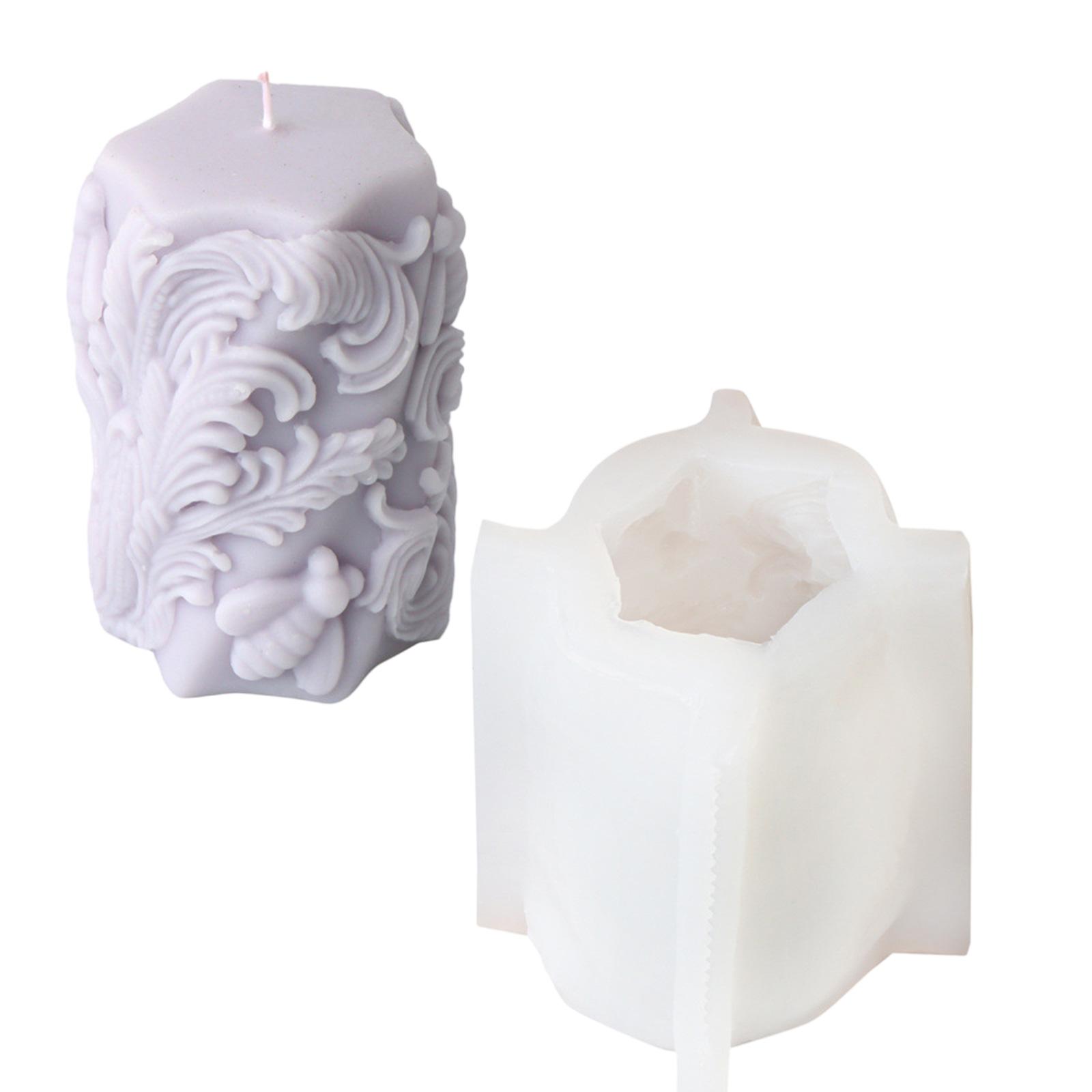 

Силиконовая форма для подсвечника, бетонные формы для изготовления свечей-столбов и свечей для украшения дома, легкое извлечение 928