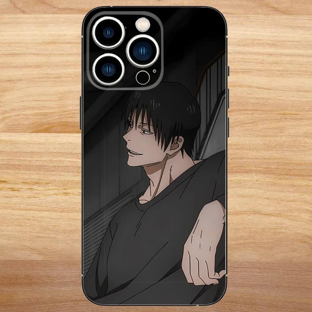 

Чехол для телефона Аниме Jujutsu Kaisen Для iPhone 16 15 14 13 12 11 Pro Max Mini X XR XS SE20 8 7 Plus Прозрачные ТПУ чехлы Тодзи Фусигуро iPhone 12 Mini