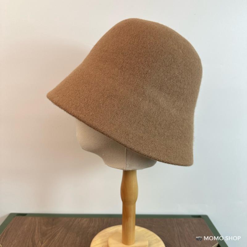 Cappello a secchiello in lana da donna cappello autunnale e invernale cappello a secchiello caldo versatile cappello a bacino