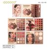 Make-up Palette | Buchförmige Reise-Kosmetikpalette, Gesichts-Kosmetikpalette, für den täglichen Weg zur Arbeit, Verabredungen, Schule, Reisen, Partys, Abendessen, Karneval, Freundin