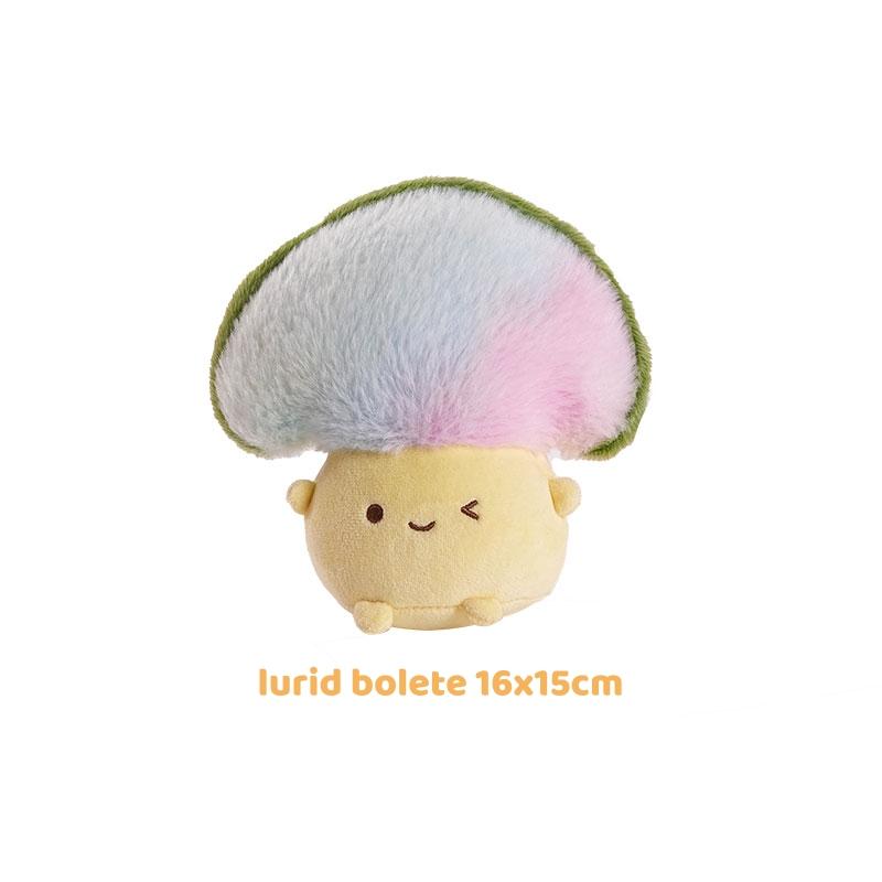 Cartoon Hotpot Food Plush Keychain Kawaii Bag Pendant Button Mushroom Crab Claw Hanging Ornament Food-Themed Toy Accessory Gift