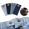 Button Denim Jeans Waist Extension Snap Clothes Fastener Pants Extenders Buttons Sewing Accessories