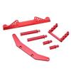 Aluminum Alloy Front Rear Body Mounts with Body Posts for   Slash 2  1Celsius10 RC Car