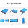 200210CM Water Resistant Folding Camping Mat Ultralight Pocket Beach Blanket For Camping Hiking Outdoor Use Picnic Mat Sand Beach Mat
