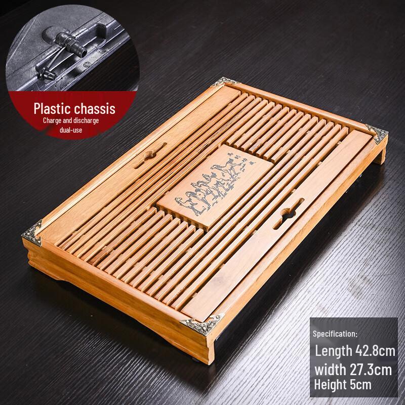 Solid Wood Tea Serving Tray