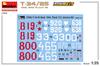 Miniart 1945 112th Factory Interior Kit Plastový model MA37065 1/35 T-34-85