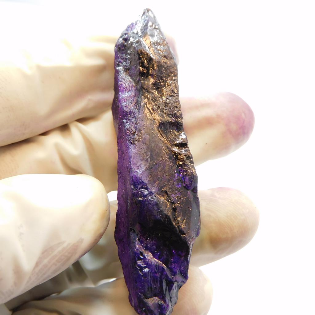 198.7 Ct Natural Tanzanite Purple Uncut Rough Huge Loose Gemstone CERTIFIED