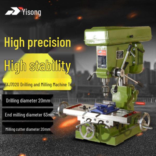 Compact Multifunctional Bench Drill Press and Tapping Machine