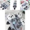 Cute Otter Plush Pencil Bag Functional Marine Animal Toy Case Portable School Storage