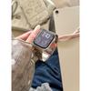 Embossed Stainless Steel Metal Strap for Apple Watch Ultra, Slim Stylish Band for iWatch Series 11/10/9/8/7/6/SE/5, 38/40/42/45/46/49mm