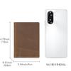 Men's Card Bag Crazy Horse Leather Thin Edition ID Cover Multi Slot Retro Premium Driver's License Wallet