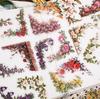 RetroStory DIY Rose Corner Decor Stickers
