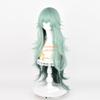 95cm Takatsuki Sen Cosplay Wig Green Gradient Curly Long Wig Eto Yoshimura Anime Wigs Heat Resistant Synthetic Hair + Wig Cap