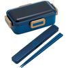 Skater Chopsticks Chopsticks Box Set Ocean Blue 18cm Antibacterial Adults Made In Japan ABC3AG-A